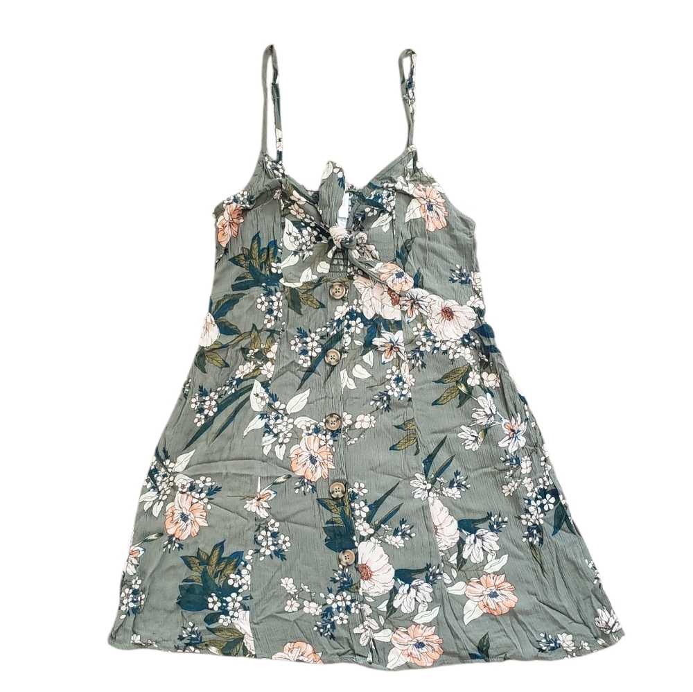 Target Xhilaration Floral Dress. Summer Dress. Small. Green.